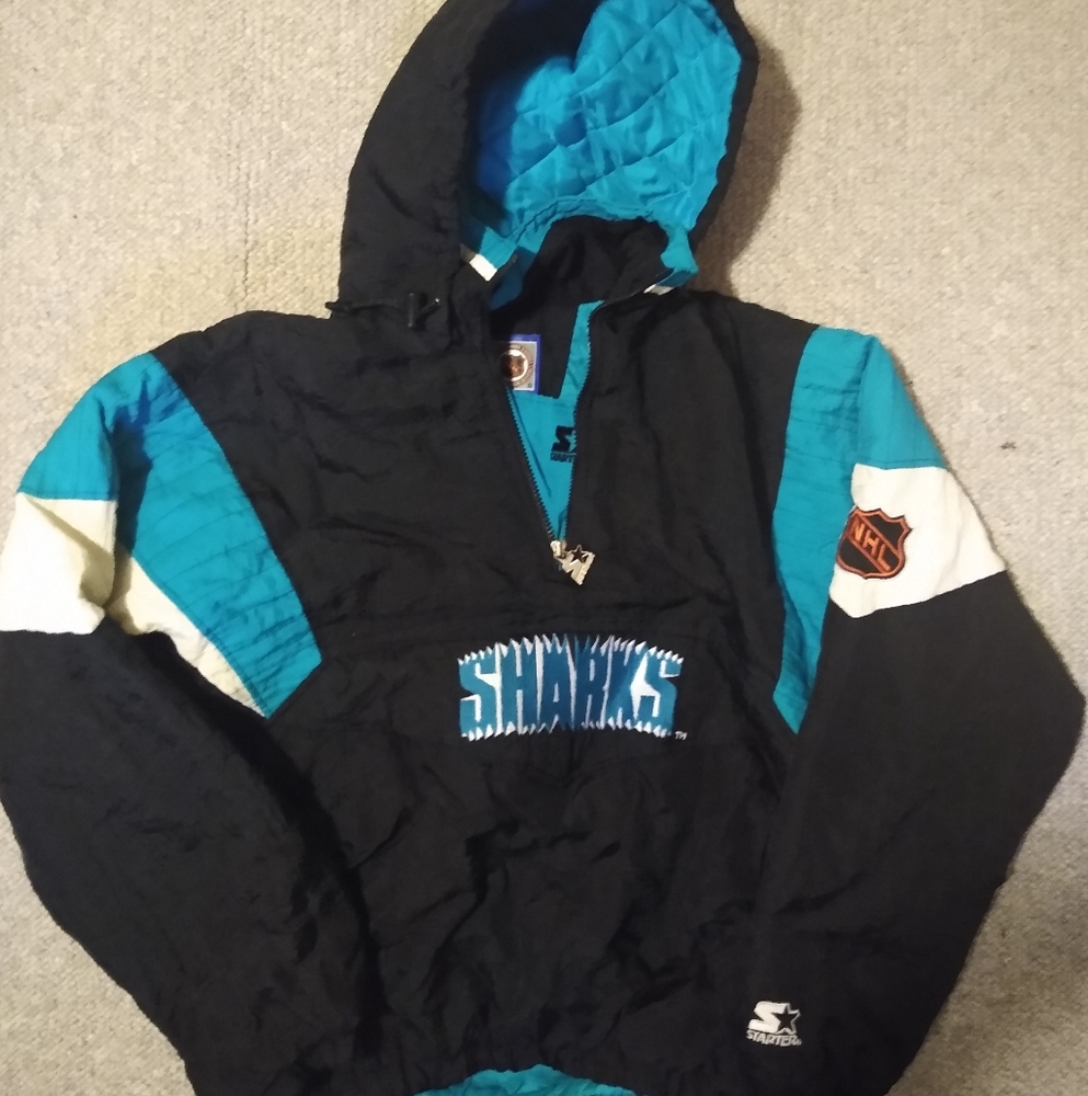 Vintage 90s San Jose Sharks Starter Jacket